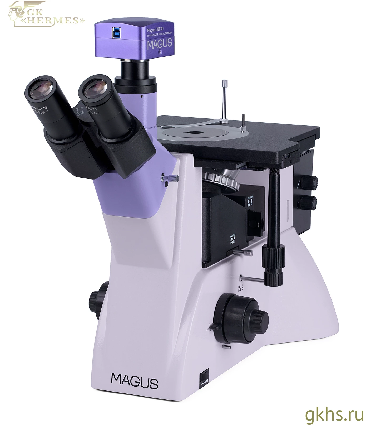 Микроскоп металлографический инвертированный цифровой MAGUS Metal VD700 фото