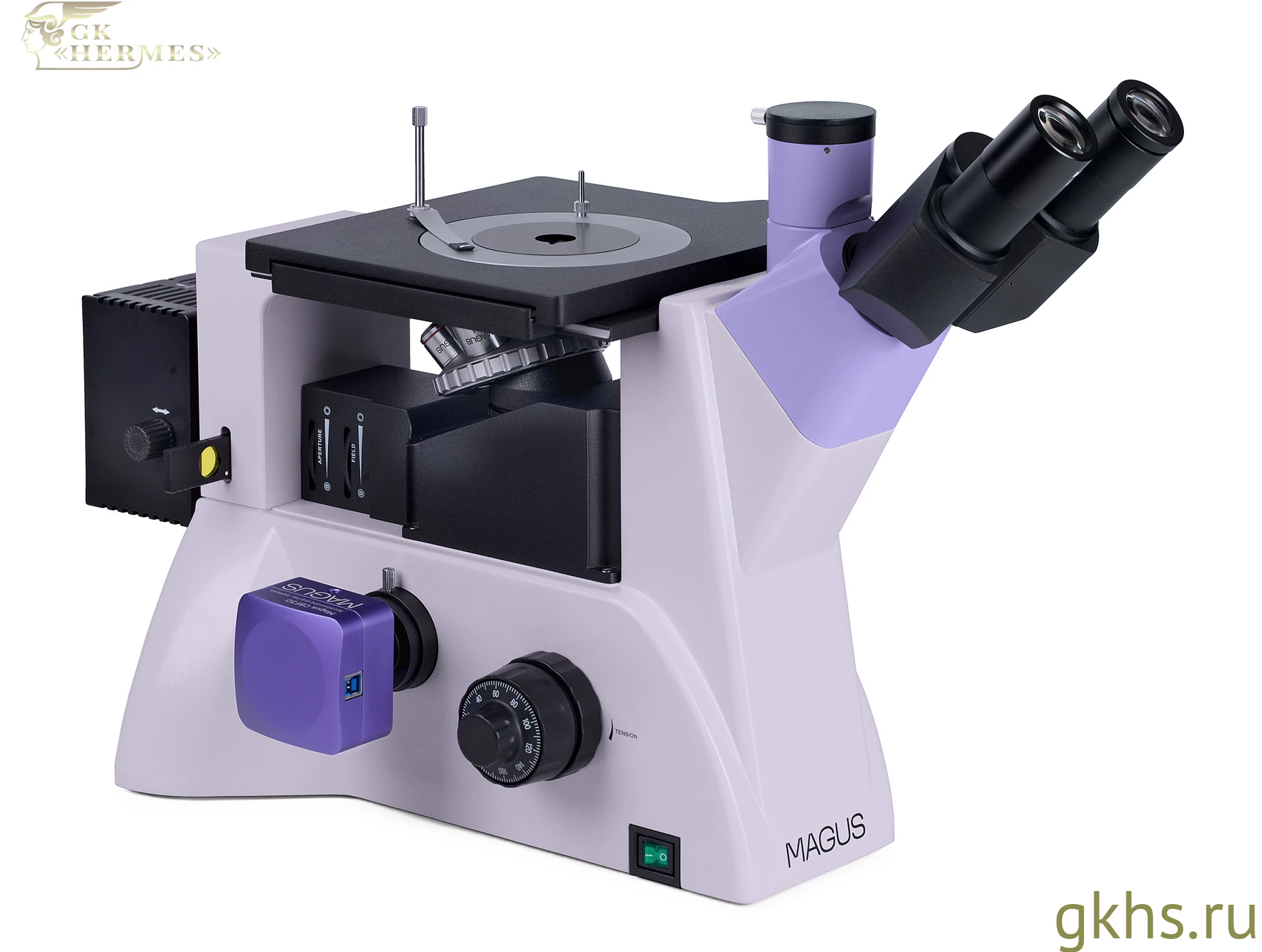 Микроскоп металлографический инвертированный цифровой MAGUS Metal VD700 фото