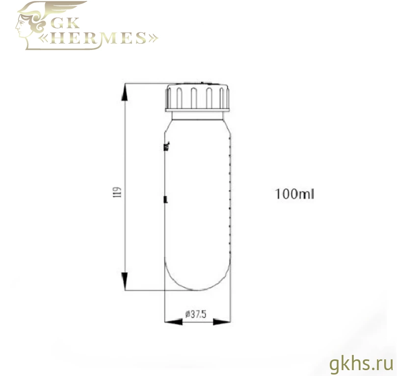 Фото бутыли 100ml