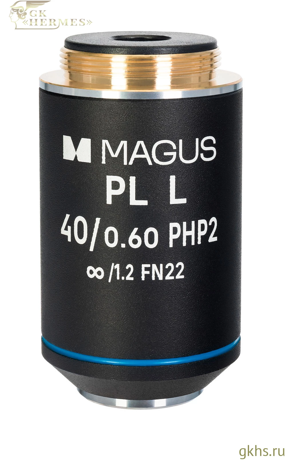 Объектив MAGUS 40HP 40х/0,60 Plan L фазовый PHP2 ∞/1,2 WD 3,5 мм фото