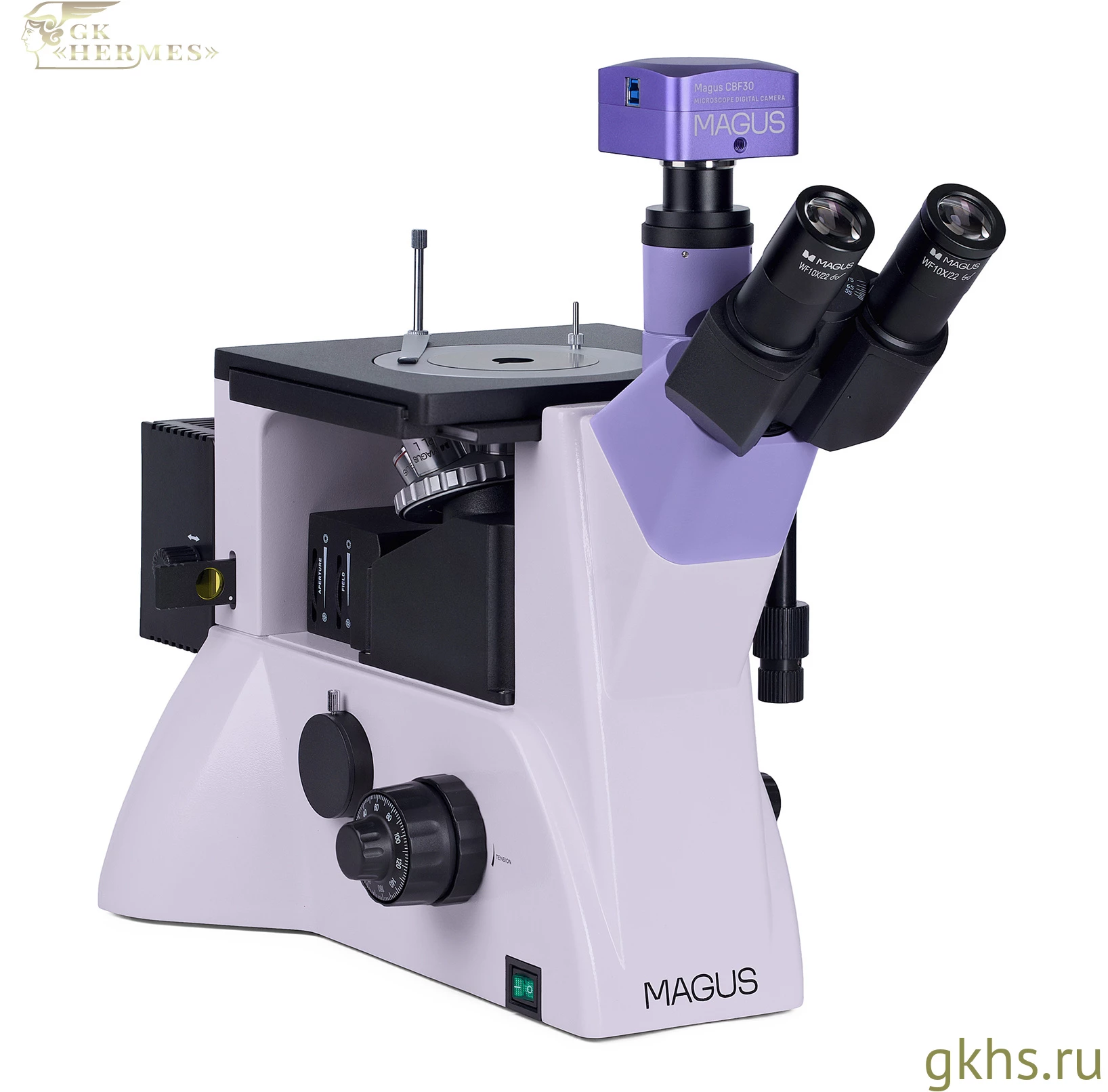 Микроскоп металлографический инвертированный цифровой MAGUS Metal VD700 фото