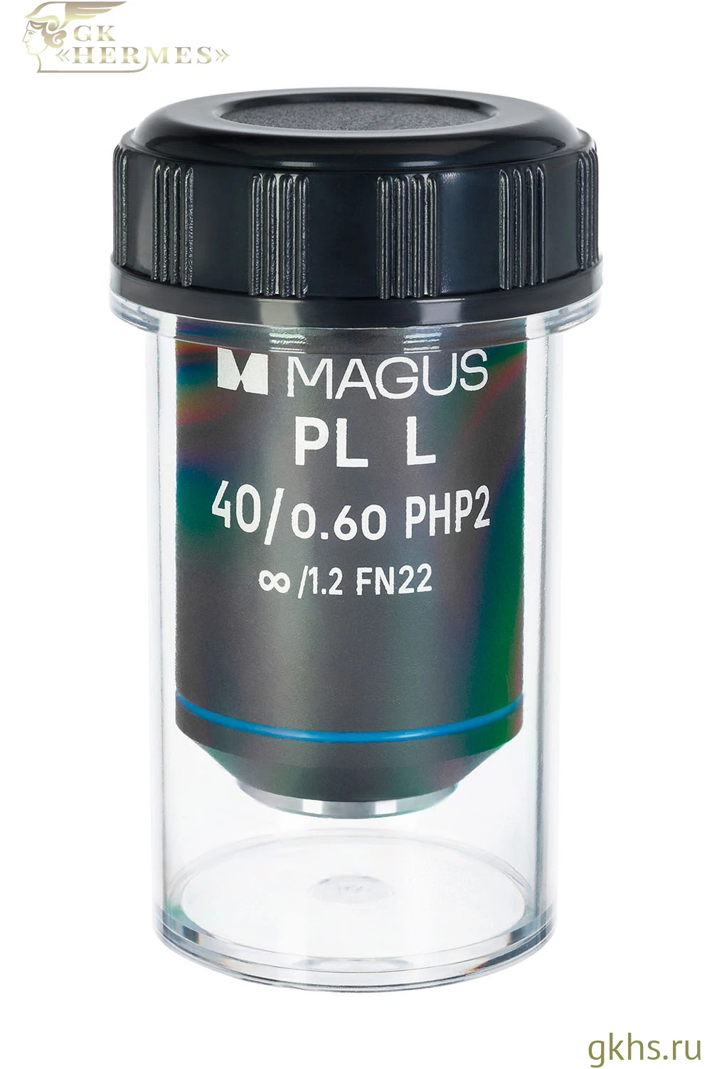 Объектив MAGUS 40HP 40х/0,60 Plan L фазовый PHP2 ∞/1,2 WD 3,5 мм фото