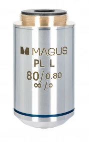 Объектив MAGUS 80PLL 80х/0,80 Plan L WD 1,25 мм фото