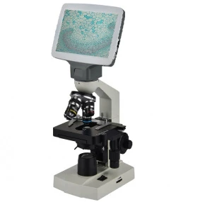 Цифровой биологический микроскоп с ЖК-экраном BLM-210 фото